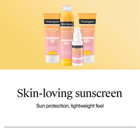 Neutrogena 1.7 fl oz bottle next to ruler demonstrating compact travel size