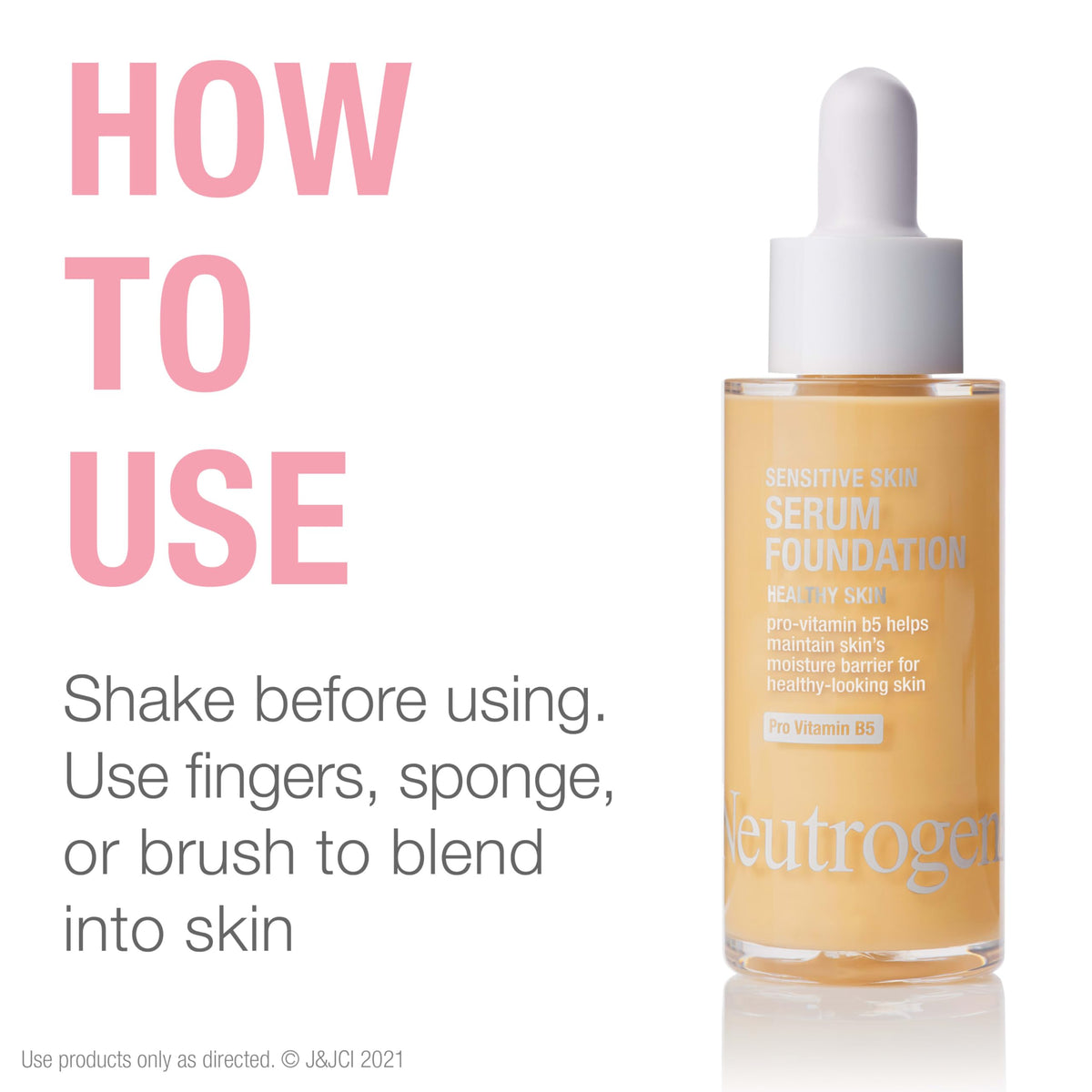 Neutrogena bottle tucked in a vanity bag for travel convenience and everyday use