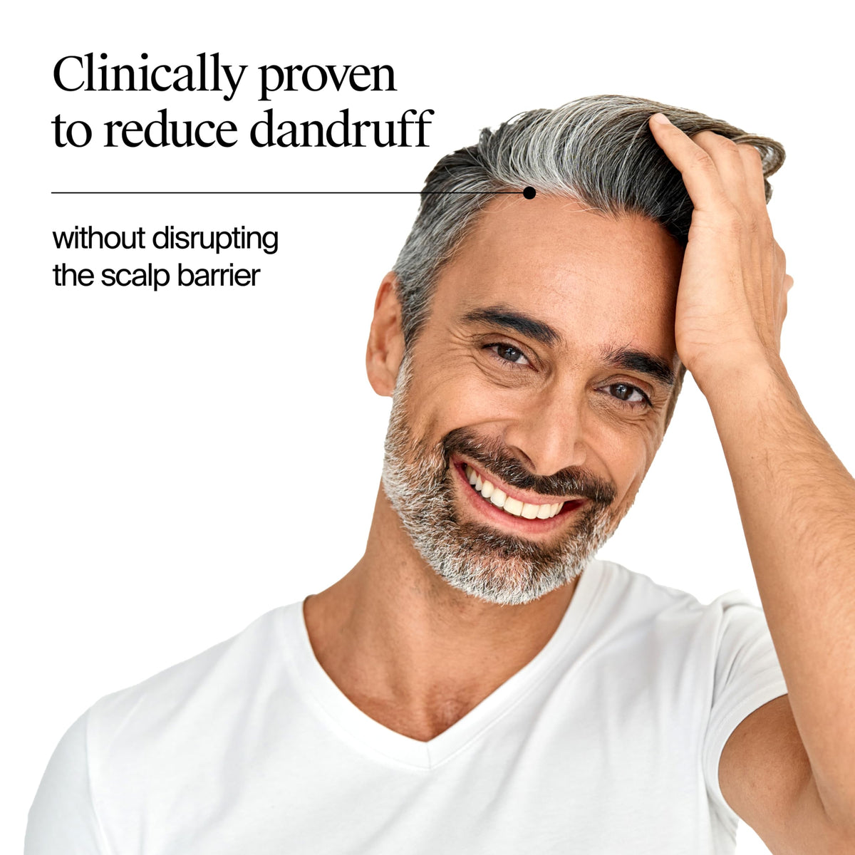 Neutrogena T/Sal+ creamy lather texture demonstrating effective cleansing
