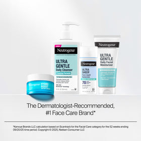 Neutrogena two-pack next to a hand for clear size and quantity reference