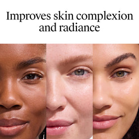Neutrogena clear gel applied on hand illustrating invisible, non-greasy coverage