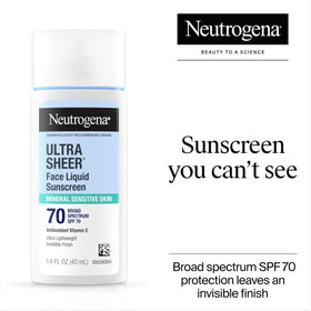 Neutrogena tube open with nozzle, easy-apply design for mess-free use