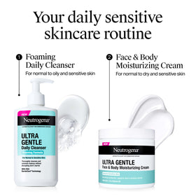 Neutrogena unscented label close-up emphasizing fragrance-free benefit