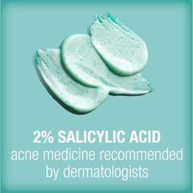Neutrogena applying scrub to hand demonstrating easy use