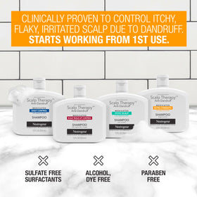 neutrogena in-shower use massaging scalp to help remove flakes effectively