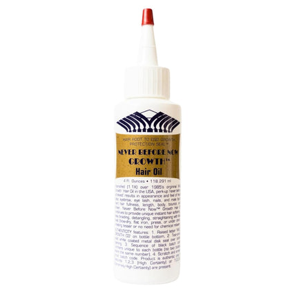 Never Before Now front bottle showing label and lightweight nourishment