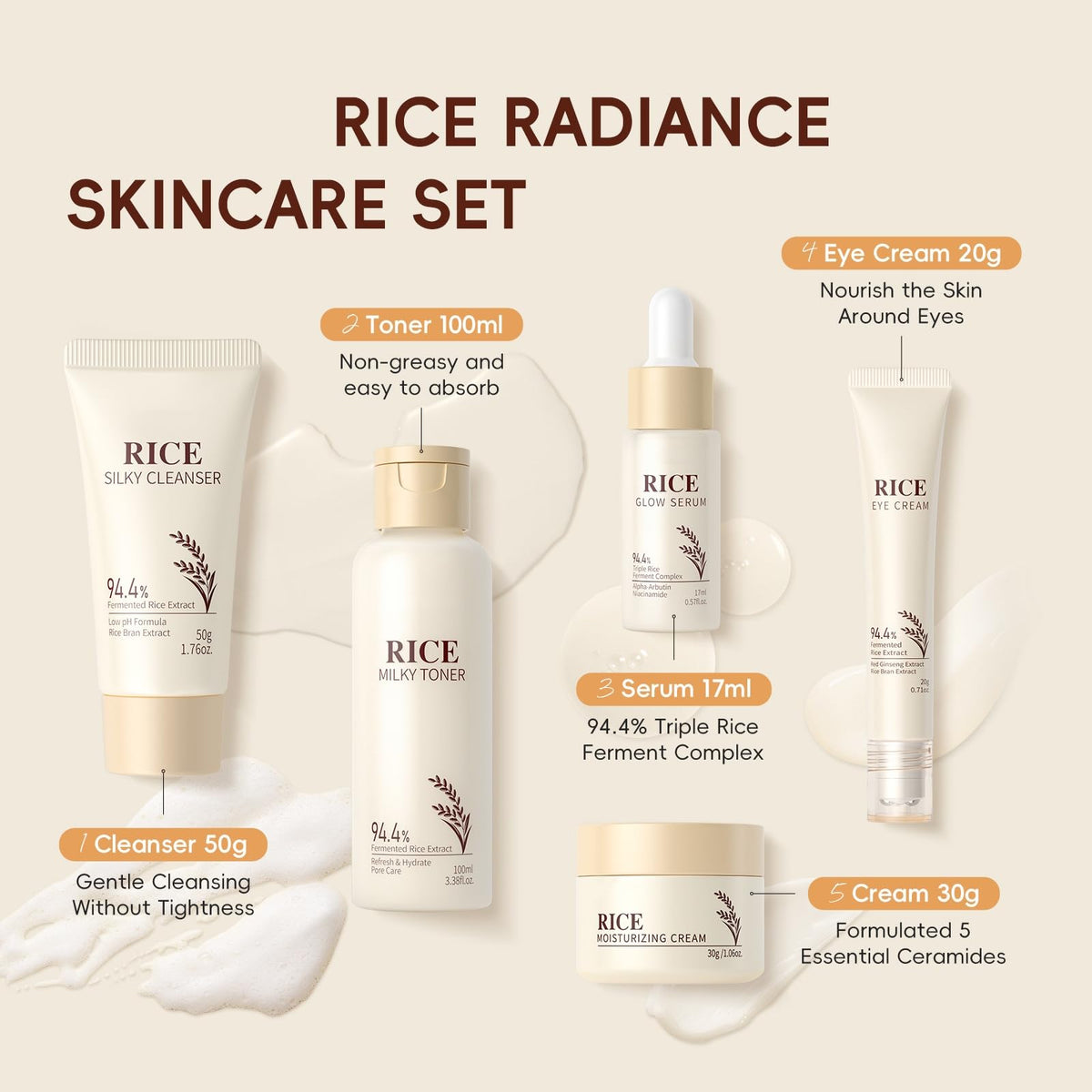 New Cover ceramide face cream open jar showing rich texture for barrier support
