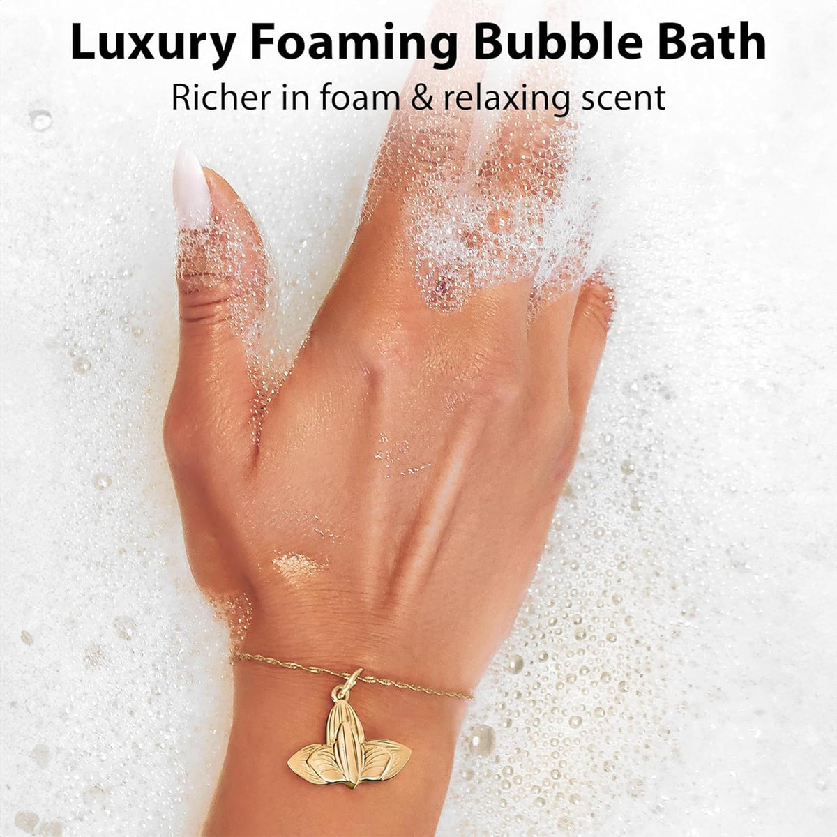 New Miuz in a styled bathroom scene promoting relaxation benefit