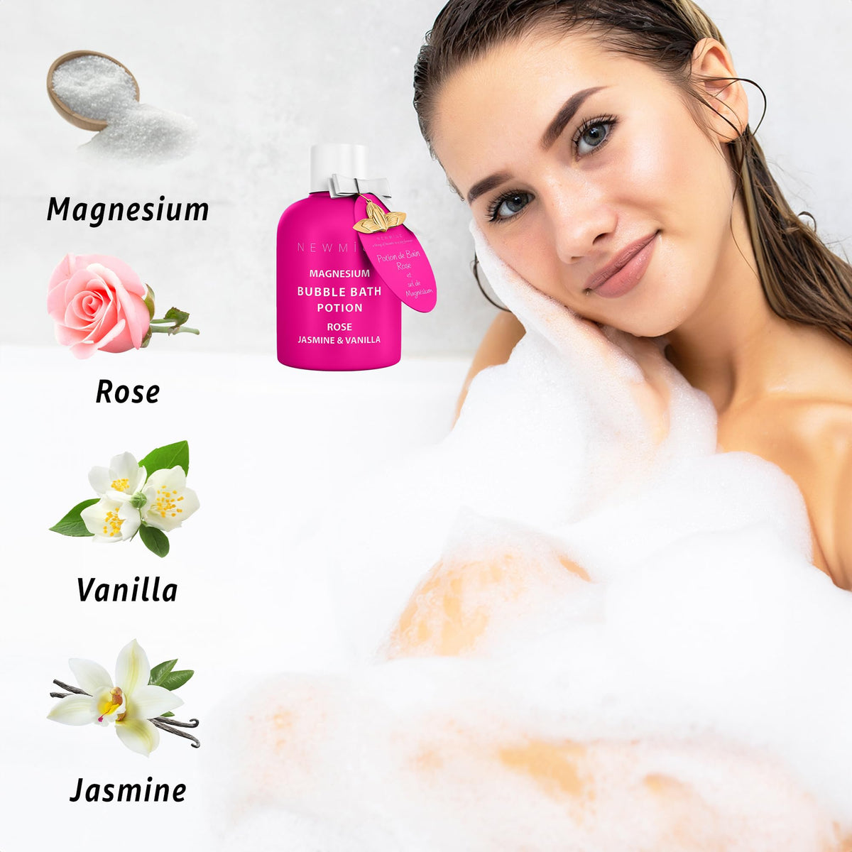 New Miuz label close-up showing ingredients and transparency benefit