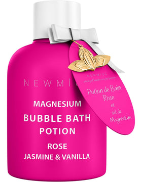 New Miuz front bottle showing rose jasmine vanilla scent and calming benefit