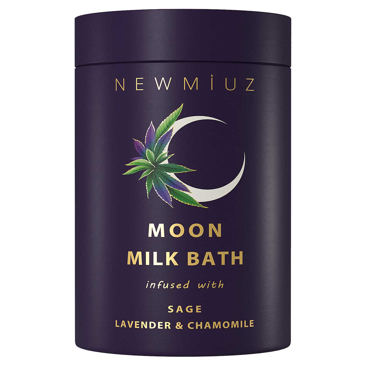 New Miuz jar next to common objects showing compact giftable size benefit