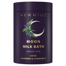 New Miuz jar next to common objects showing compact giftable size benefit