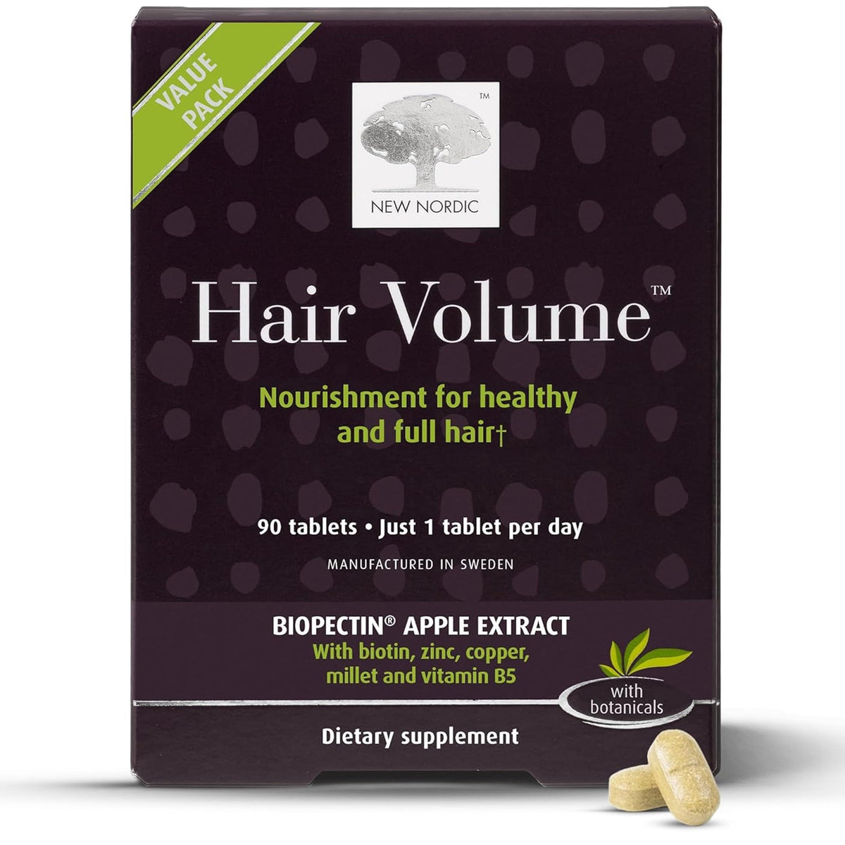 NEW NORDIC front packaging showing product and benefits