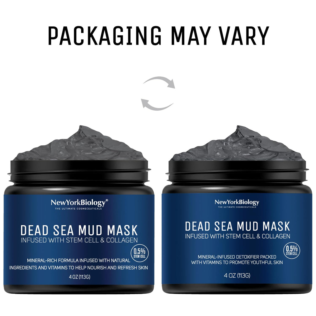 New York Biology mud mask texture closeup highlighting mineral-rich consistency