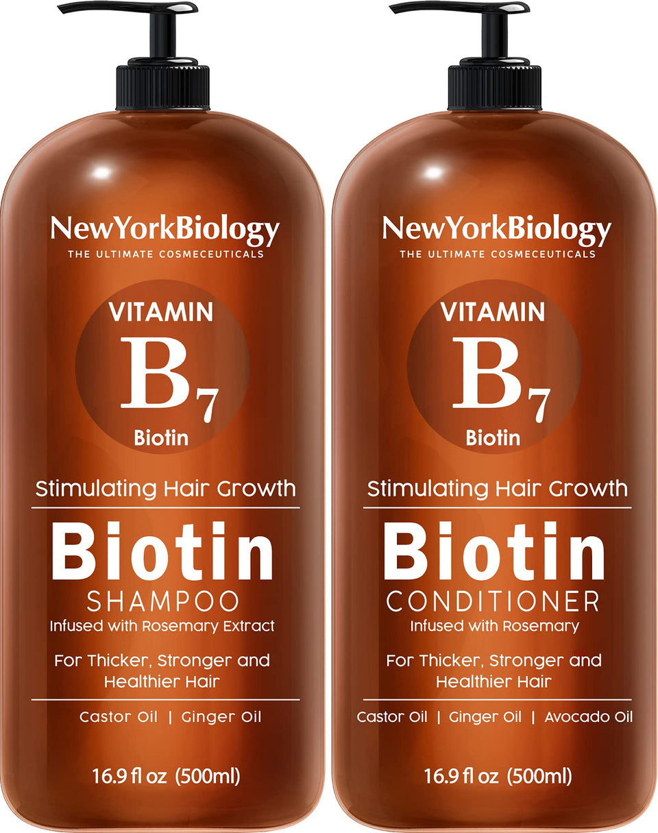 NEW YORK BIOLOGY front packaging showing both bottles and volume benefit