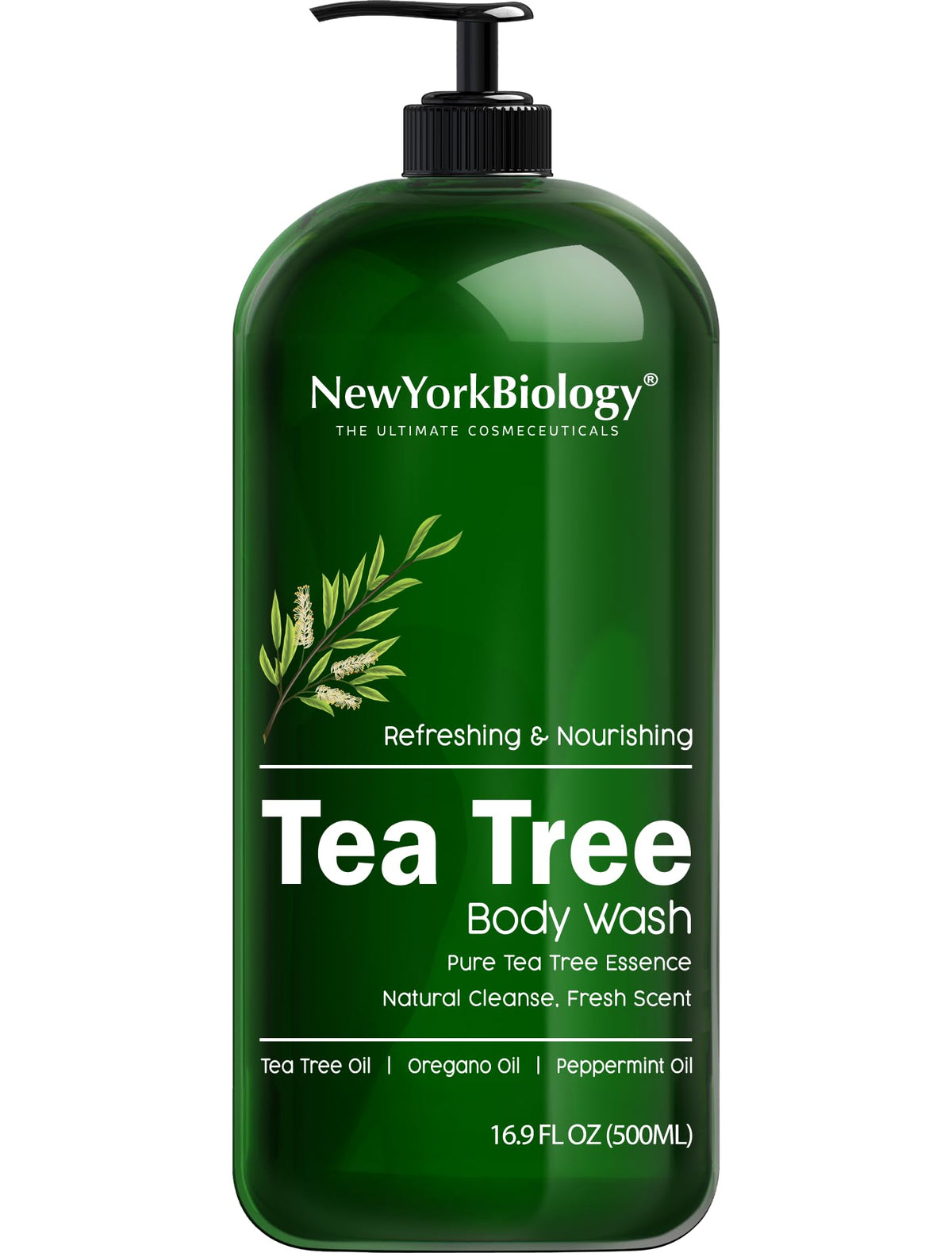 New York Biology front bottle view showing label and size for quick identification and benefit