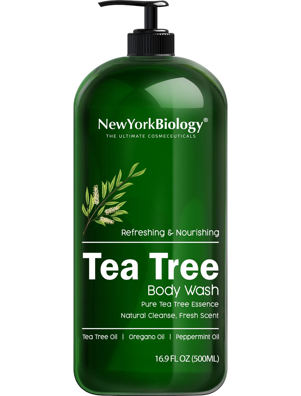 New York Biology front bottle view showing label and size for quick identification and benefit