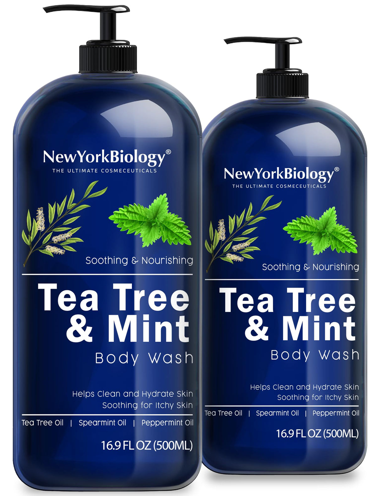 new york biology front label showing product name and benefits for quick identification