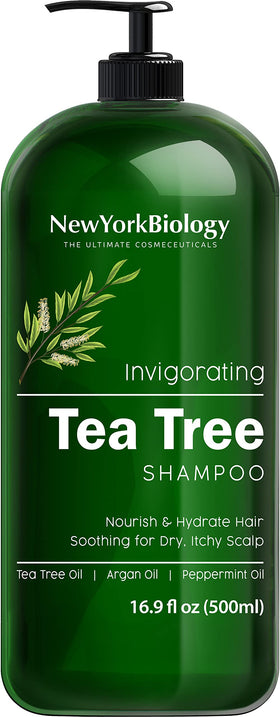 new york biology front bottle showing product and refreshing scent benefits