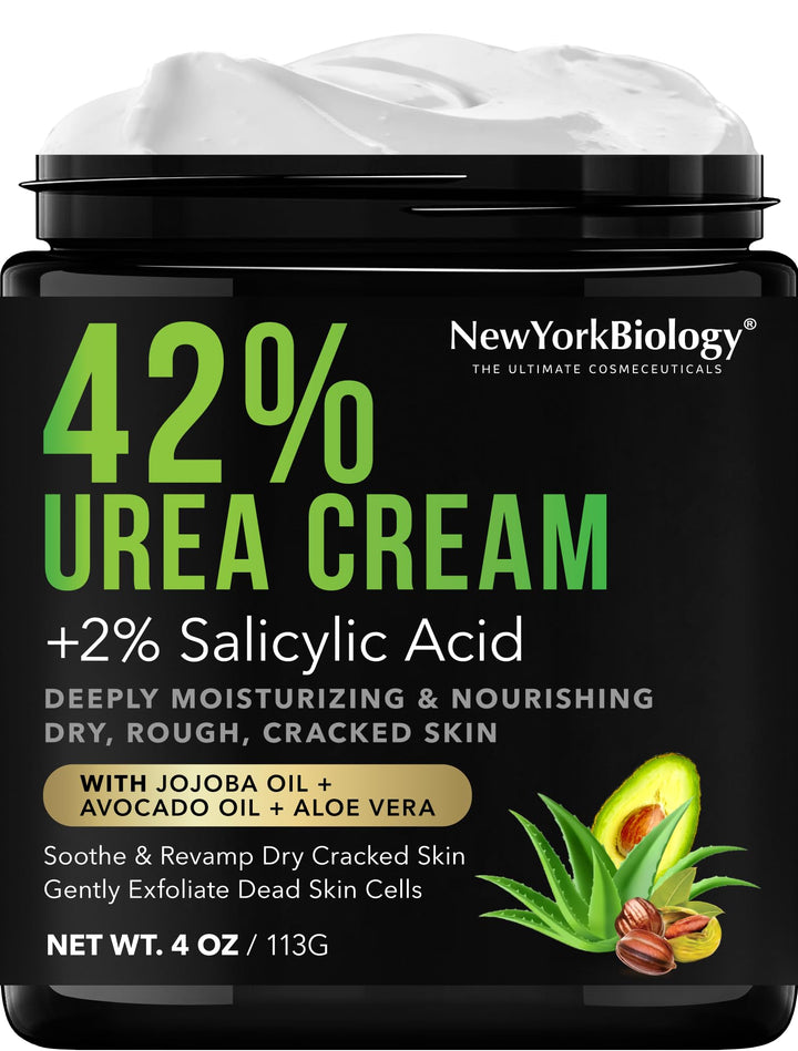 New York Biology front label showing product benefits for feet