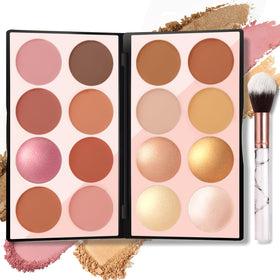 NewBang front view of closed palette showing compact design and portability benefit