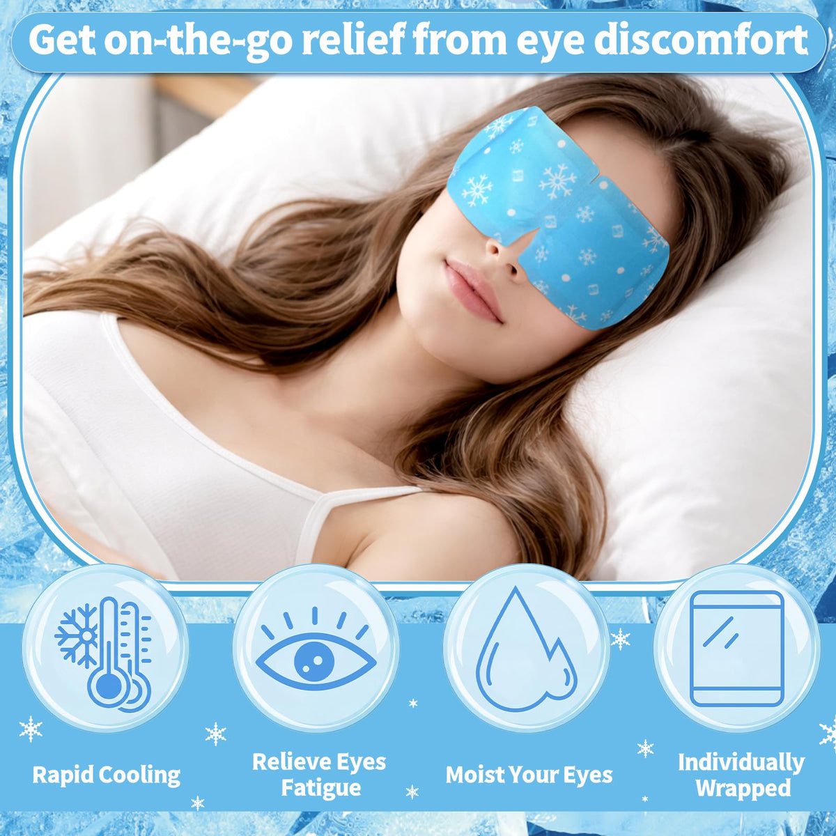 Newcotte mask worn on face with ear loops demonstrating hands-free comfort