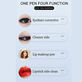 Newfacefure eyeliner tip detail for precise line shaping and filling
