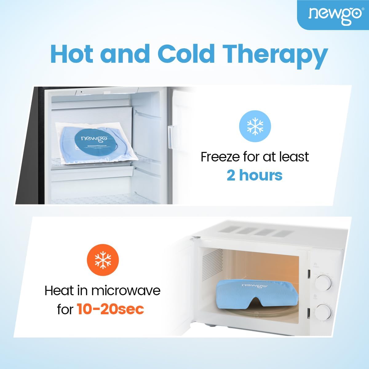NEWGO lifestyle shot on couch showing relaxing at-home relief