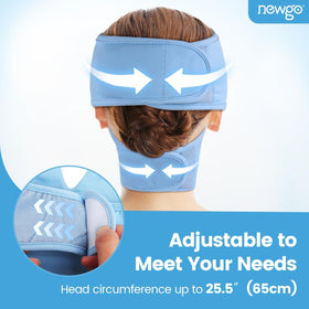 NEWGO mask inside storage bag ready for freezing convenience