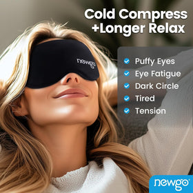 NEWGO detailed shot of weighted gel insert showing cooling therapy functionality