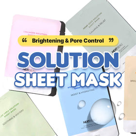 NEXTBEAU single individually sealed sachet displayed, hygienic and travel-ready