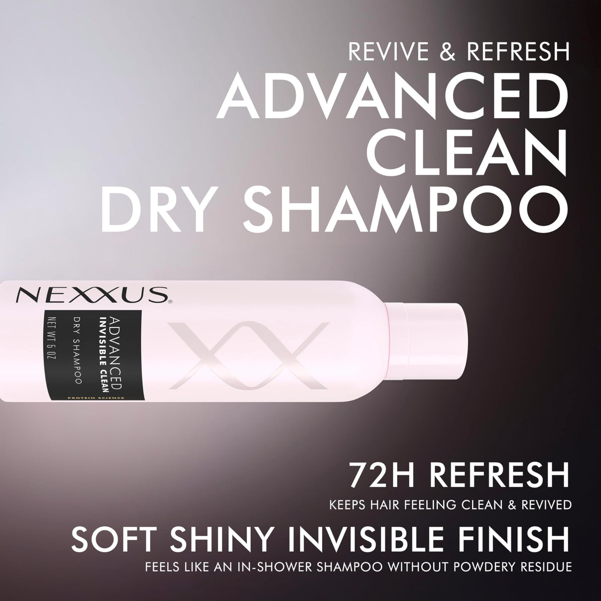 Nexxus before and after oily roots showing lifted volume benefit