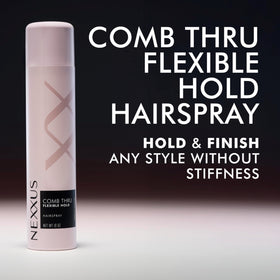 Nexxus label close-up highlighting protein-protective STYLEPROTECT Technology benefit