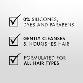 Nexxus shampoo and conditioner inside a toiletry bag for on-the-go use