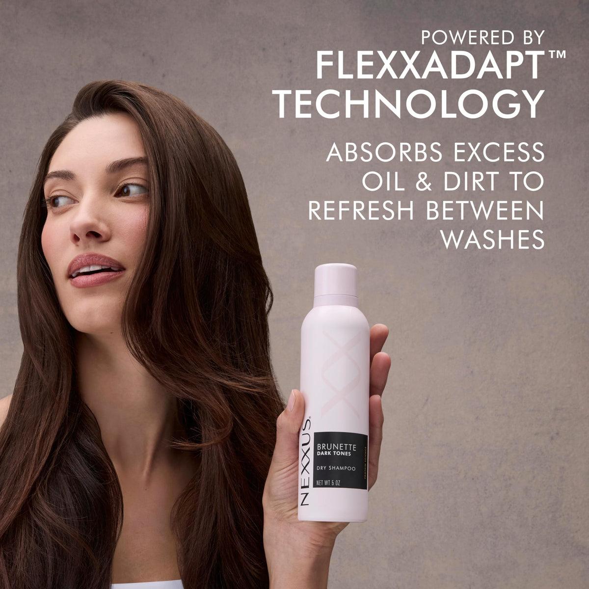 Nexxus before and after roots demonstrating blending and no white cast