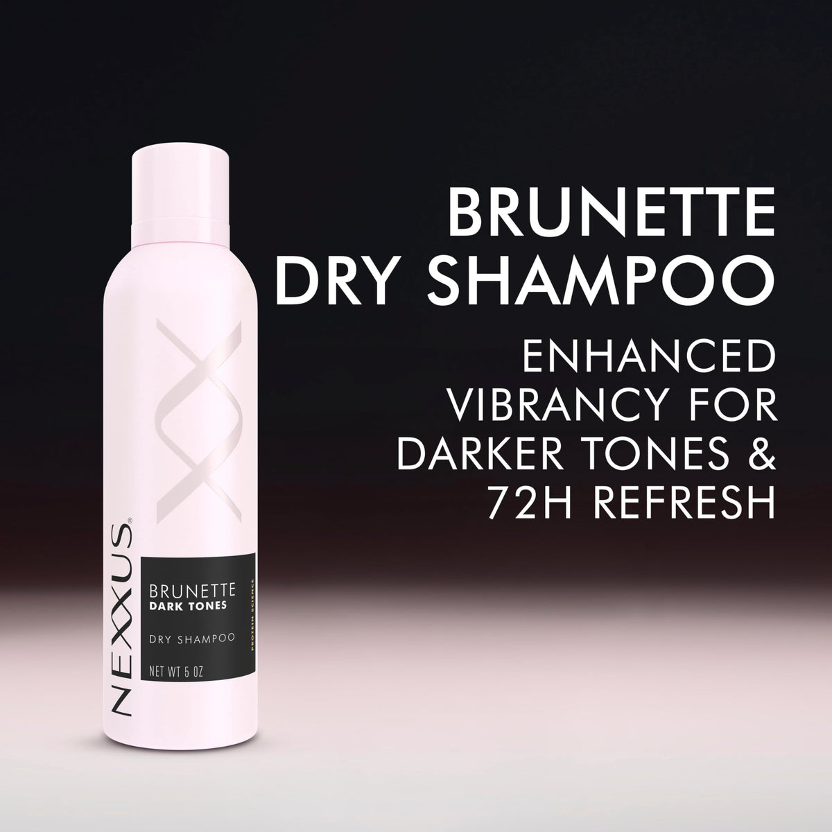 Nexxus product applied to dark roots improving appearance and reducing oil