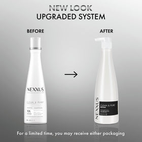 Nexxus Clarifix Balancer lactic acid ingredient closeup highlighting targeted action