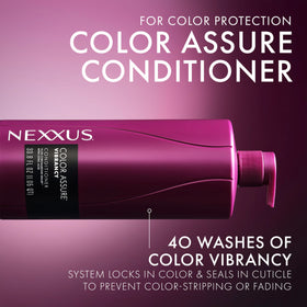 Nexxus conditioner cream texture close-up highlighting richness and smoothing
