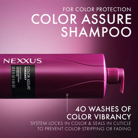 Close-up of Nexxus formula texture highlighting citric acid benefit