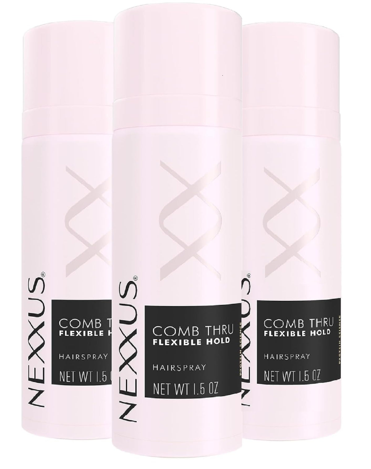Nexxus front packaging showing the finishing mist and lightweight volume benefit