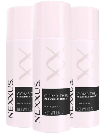 Nexxus front packaging showing the finishing mist and lightweight volume benefit