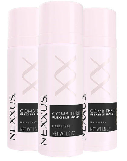 Nexxus front packaging showing the finishing mist and lightweight volume benefit