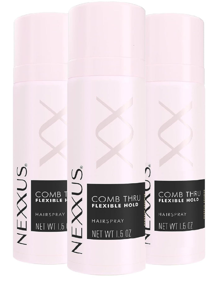Nexxus front packaging showing the finishing mist and lightweight volume benefit