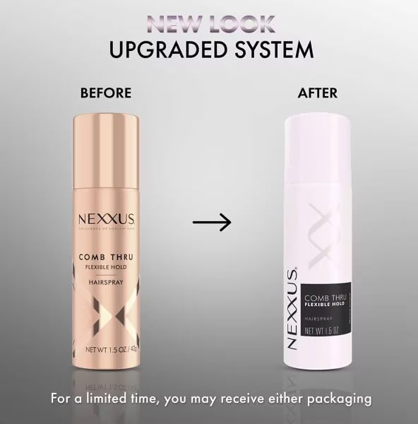 Fine micro-fine mist from Nexxus creating even coverage and airy texture