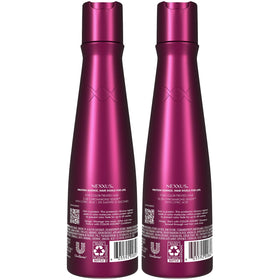 Nexxus conditioner bottle close-up highlighting smooth-dispense cap for easy use