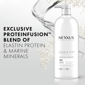 Nexxus conditioner creamy texture hydrates without weighing hair
