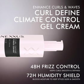 Nexxus cream on hand showing spreadability and hydration benefit