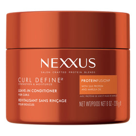 Nexxus front bottle shot showing 8 oz packaging and clear benefits