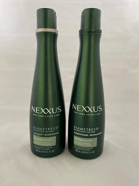 Nexxus Diametress front packaging showing both 13.5 oz bottles and volumizing benefit