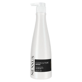 Nexxus bottle front packaging showing product benefit of deep cleansing